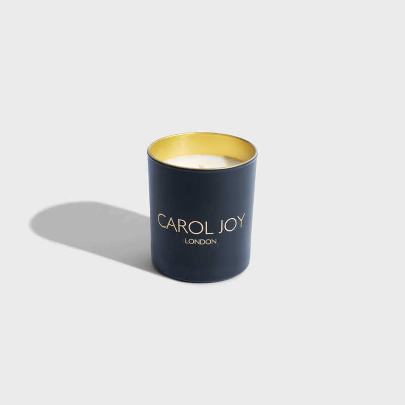 Carol Joy London Rose Gold Oud Candle Unlit