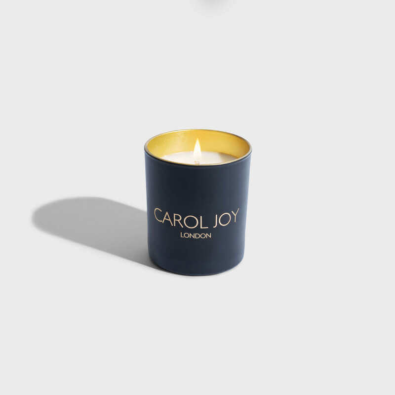 Carol Joy London Rose Gold Oud Candle Alight